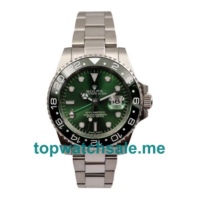 UK Swiss Movement Rolex GMT-Master II 116710 LN Replica Watches With Green Dials Online