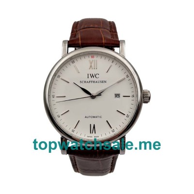 UK 41.5MM Replica IWC Portofino IW356501 Silver Dials Watches
