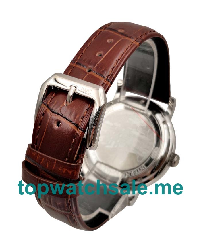UK 41.5MM Replica IWC Portofino IW356501 Silver Dials Watches