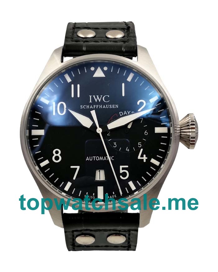 UK 46MM Black Dials IWC Big Pilots IW500401 Replica Watches