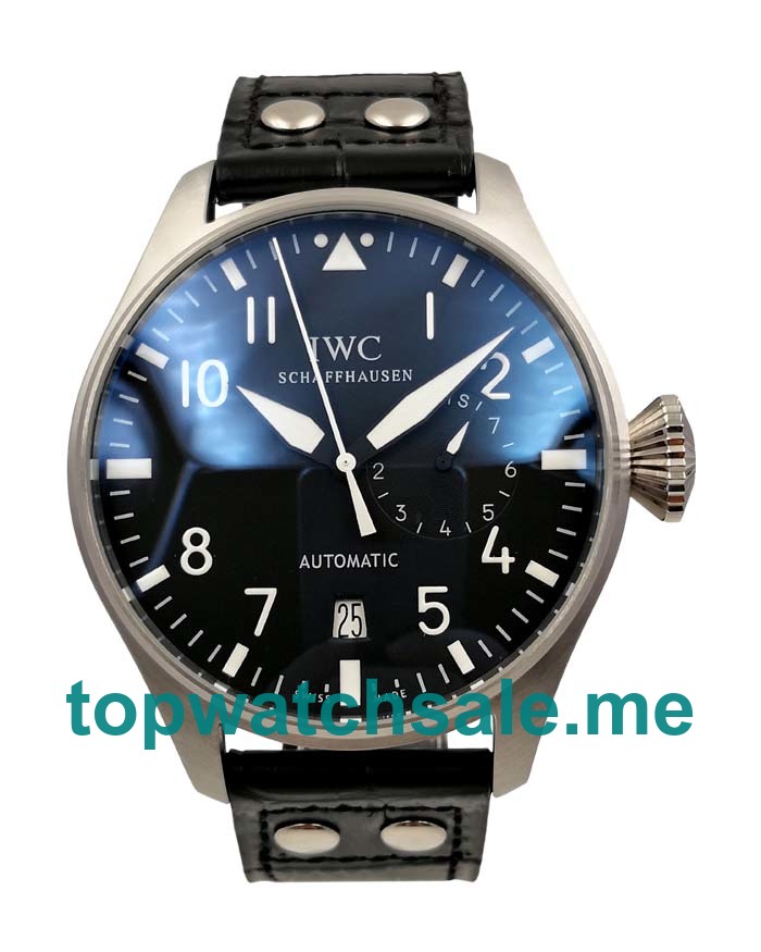 UK 46MM Black Dials IWC Big Pilots IW500912 Replica Watches