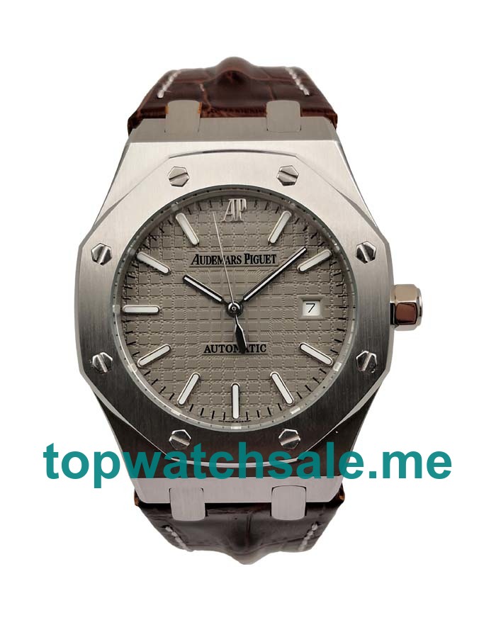 UK 41MM Grey Dials Audemars Piguet Royal Oak 15300ST Replica Watches