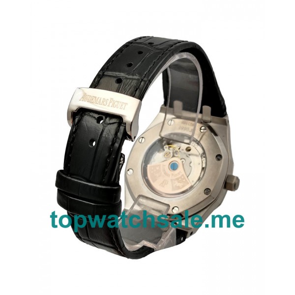 UK 41MM Black Dials Audemars Piguet Royal Oak 15400ST Replica Watches