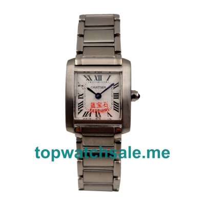 UK 20x26 MM Replica Cartier Tank Francaise W51008Q3 Steel Watches