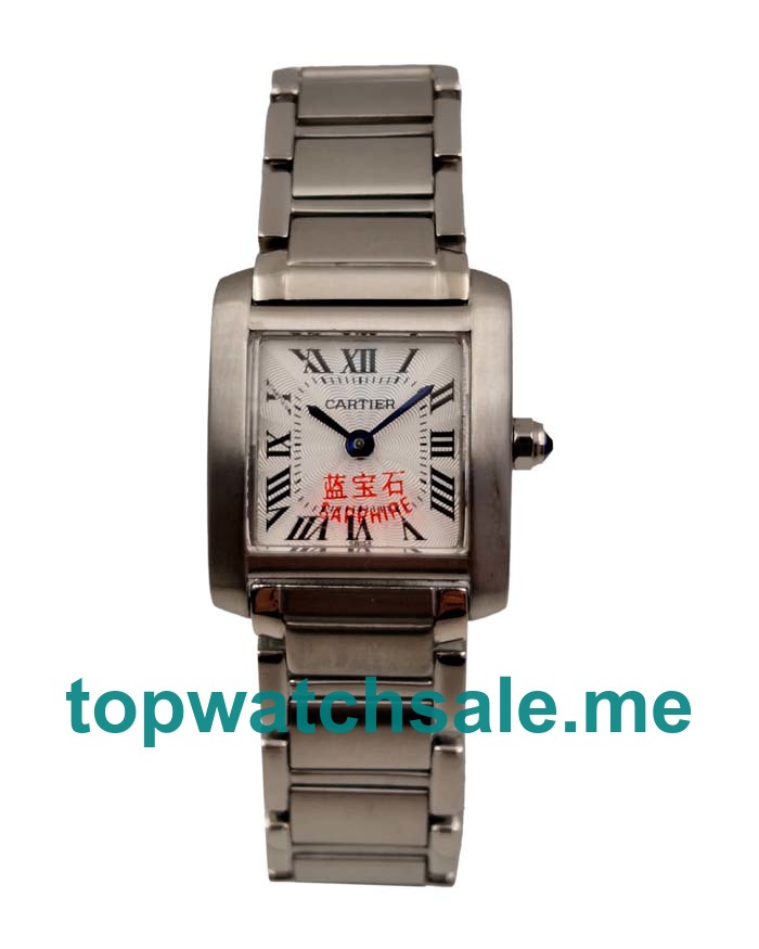 UK 20x26 MM Replica Cartier Tank Francaise W51008Q3 Steel Watches
