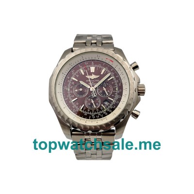 UK 47.5MM Brown Dials Breitling Bentley Motors A25362 Replica Watches