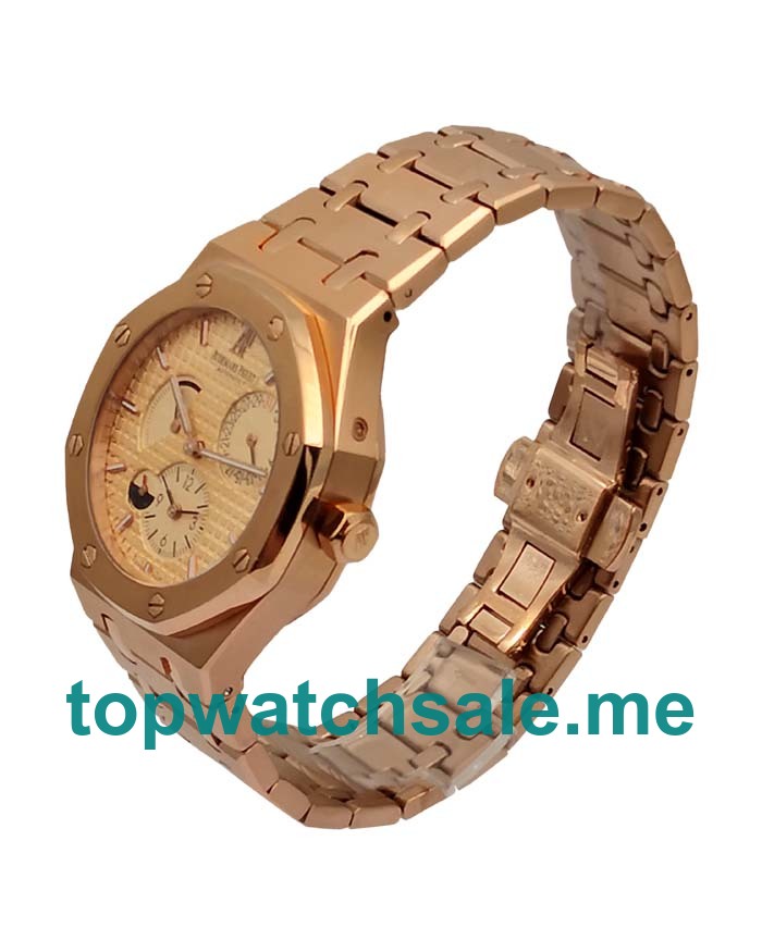 UK 43.5MM Rose Gold Audemars Piguet Royal Oak 26120OR Replica Watches