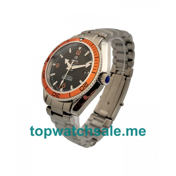 UK 45.5MM Black Dials Omega Seamaster Planet Ocean 232.30.46.21.01.002 Replica Watches