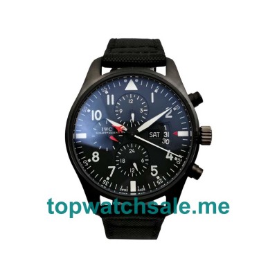 UK 43.5MM Black Dials IWC Pilots Spitfire IW378901 Replica Watches