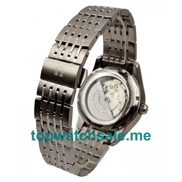 UK 41MM Silver Dials Omega De Ville 431.30.41.21.02.001 Replica Watches