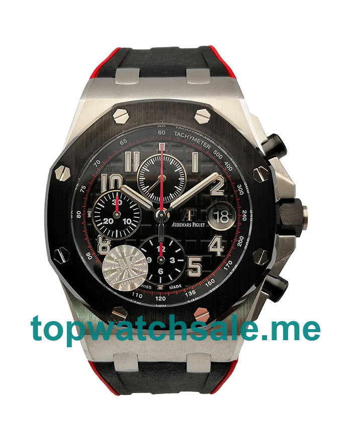 UK 42MM Black Dials Audemars Piguet Royal Oak Offshore 26470SO Replica Watches