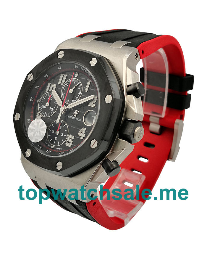 UK 42MM Black Dials Audemars Piguet Royal Oak Offshore 26470SO Replica Watches