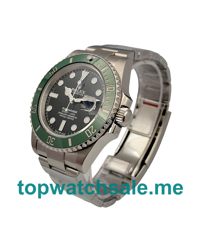 UK Best Quality Rolex Submariner 126610LV Replica Watches With Black Dials For Men