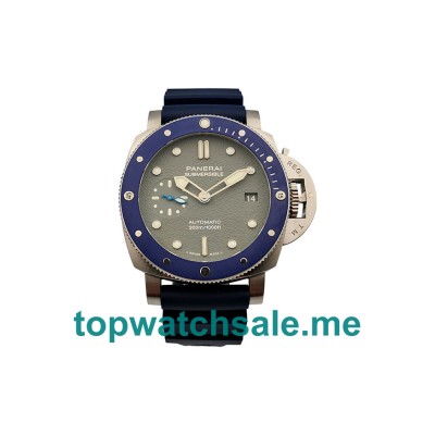 UK 42MM Blue Bezels Panerai Submersible PAM00959 Replica Watches