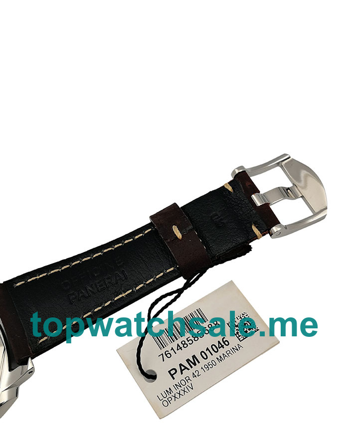 UK 42MM White Dials Panerai Luminor Due PAM01046 Replica Watches