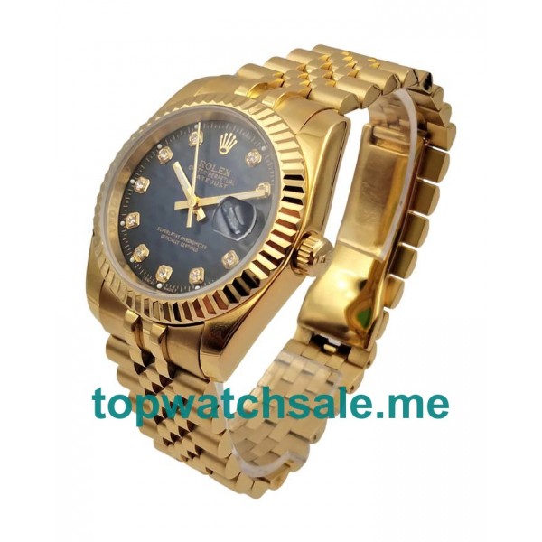 UK 36MM Blue Dials Rolex Datejust 16238 Replica Watches
