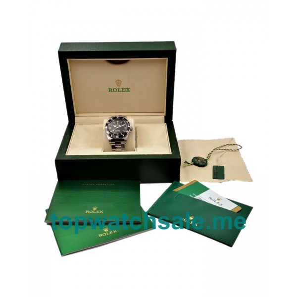 UK Best Quality Rolex Submariner 5513 Fake Watches With Black Dials For Sale