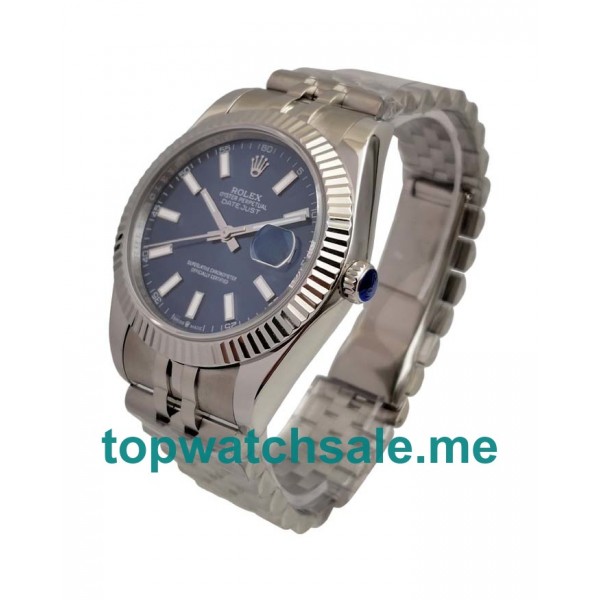 UK Best Quality Rolex Datejust 126334 Fake Watches With Blue Dials For Sale