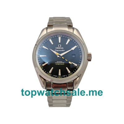 UK 41MM Black Dials Omega Seamaster Aqua Terra 150 M 231.10.42.21.01.002 Replica Watches