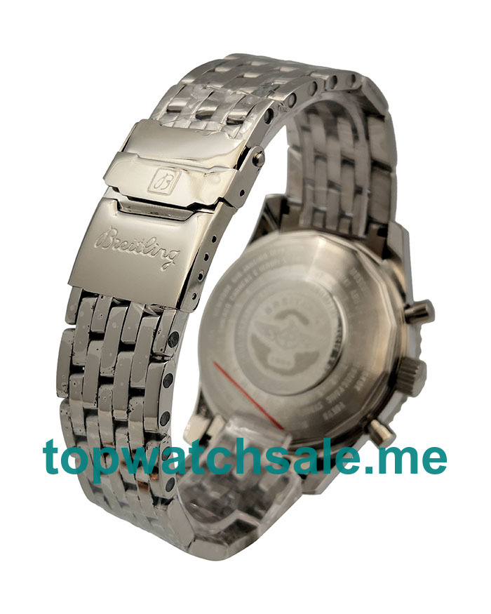 UK 47MM White Dials Breitling Navitimer World A24322 Replica Watches