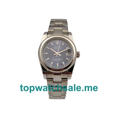 UK 31MM Replica Rolex Datejust 178240 Blue Dials Watches
