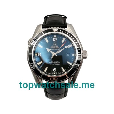 UK 44MM Black Dials Omega Seamaster Planet Ocean 215.33.44.21.01.001 Replica Watches