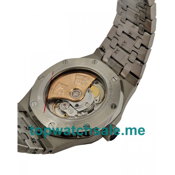 UK 41MM Black Dials Audemars Piguet Royal Oak 15400ST.OO.1220ST.01 Replica Watches