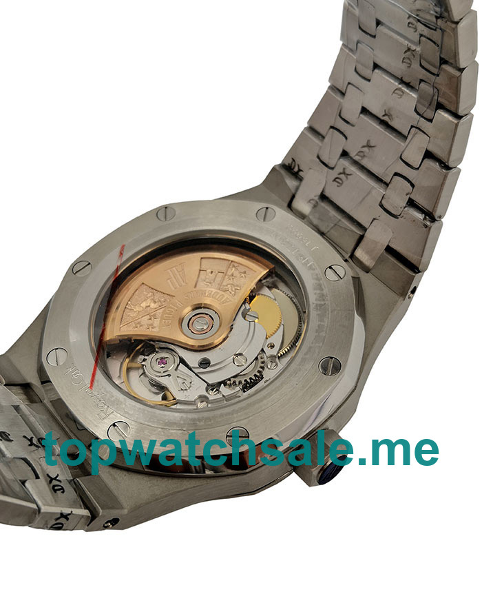 UK 41MM Black Dials Audemars Piguet Royal Oak 15400ST.OO.1220ST.01 Replica Watches