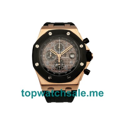 UK 43MM Rose Gold Replica Audemars Piguet Royal Oak Offshore 25940OK.OO.D002CA.01 Watches