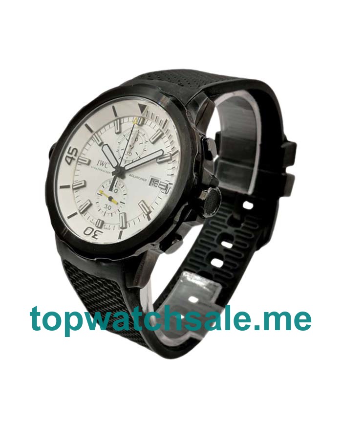 UK 44.5MM White Dials IWC Aquatimer IW376705 Replica Watches