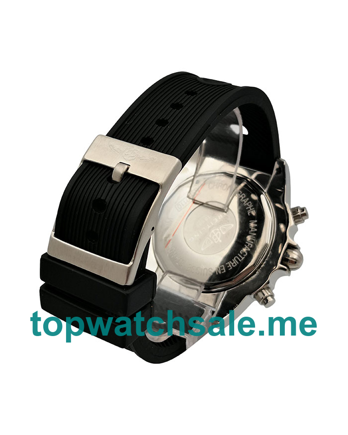 UK 44MM White Dials Breitling Chronomat Evolution AB0110 Replica Watches