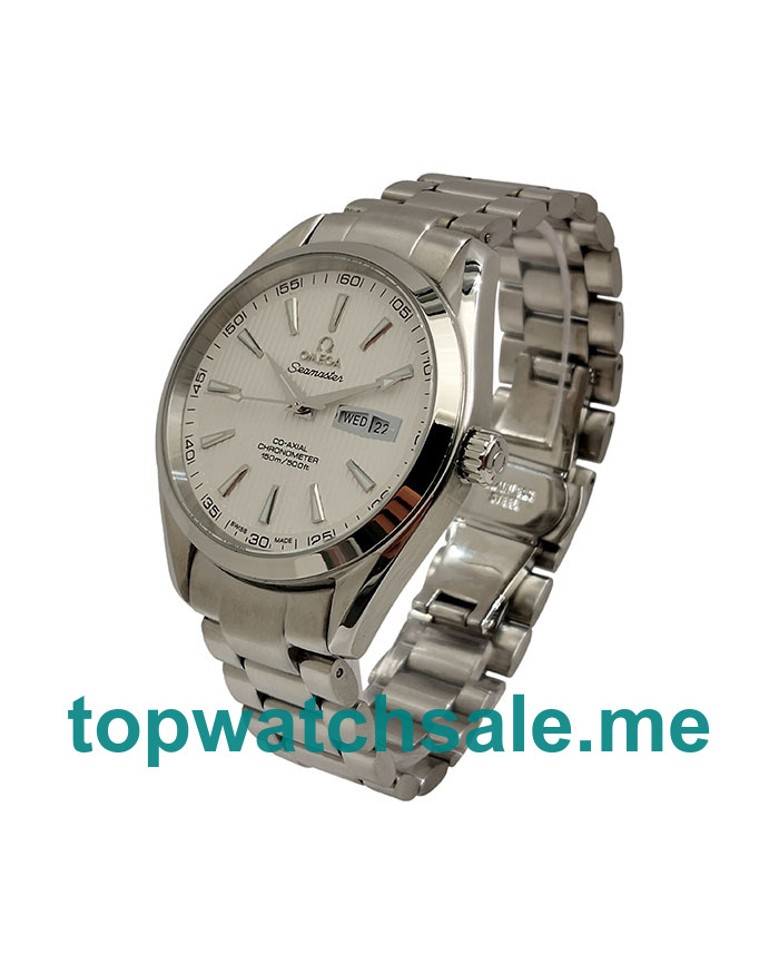UK 43MM White Dials Omega Seamaster Aqua Terra 150 M 231.10.43.22.02.001 Replica Watches