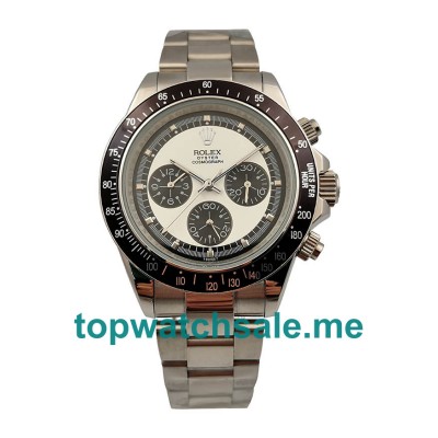 UK 40MM Black Bezels Replica Rolex Daytona Ref.6264 Watches