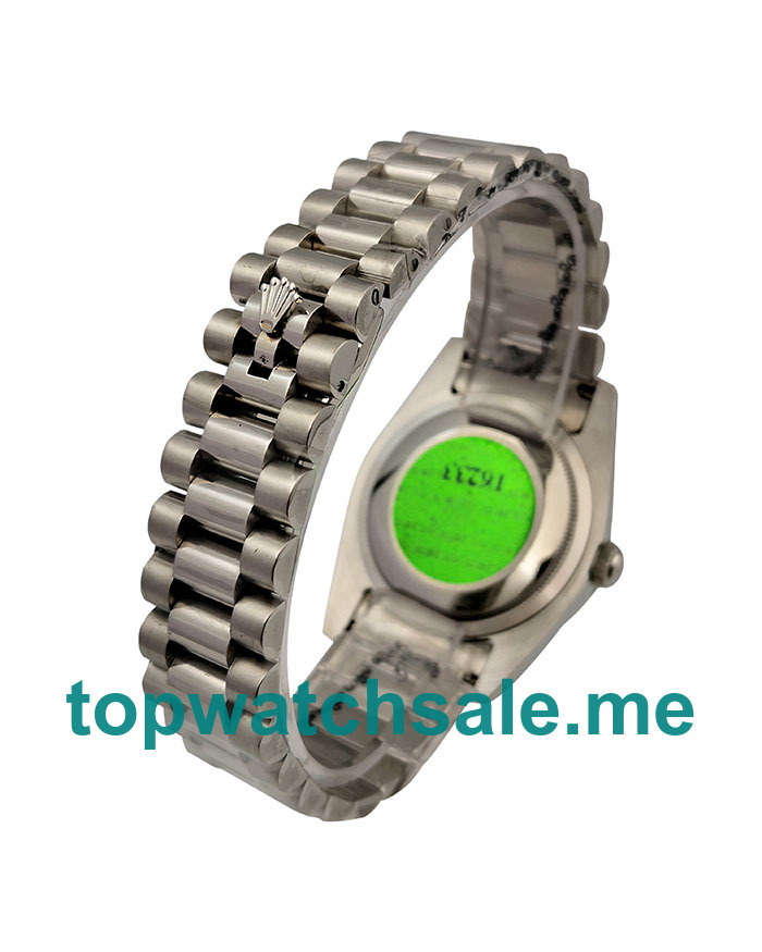 UK 36MM Blue Dials Rolex Day-Date 118346 Replica Watches