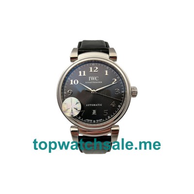 UK 40MM Black Dials IWC Da Vinci IW356601 Replica Watches
