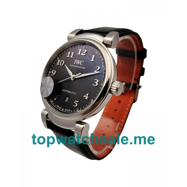 UK 40MM Black Dials IWC Da Vinci IW356601 Replica Watches