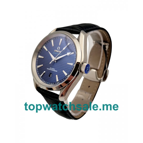 UK 40MM Blue Dials Omega Seamaster Aqua Terra 150 M 220.13.41.21.03.001 Replica Watches