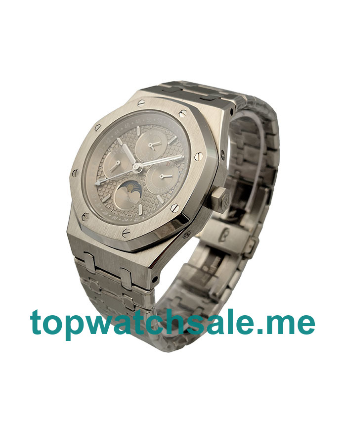 UK 41MM Grey Dials Audemars Piguet Royal Oak 26574ST Replica Watches