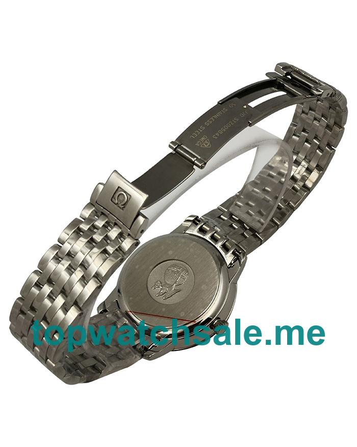UK AAA Quality Omega De Ville 424.10.40.20.06.001 Replica Watches With Grey Dials For Sale