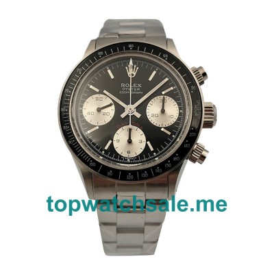 UK AAA Quality Rolex Daytona 6263 Replica Watches With Black Dials For Men