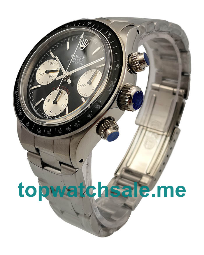 UK AAA Quality Rolex Daytona 6263 Replica Watches With Black Dials For Men