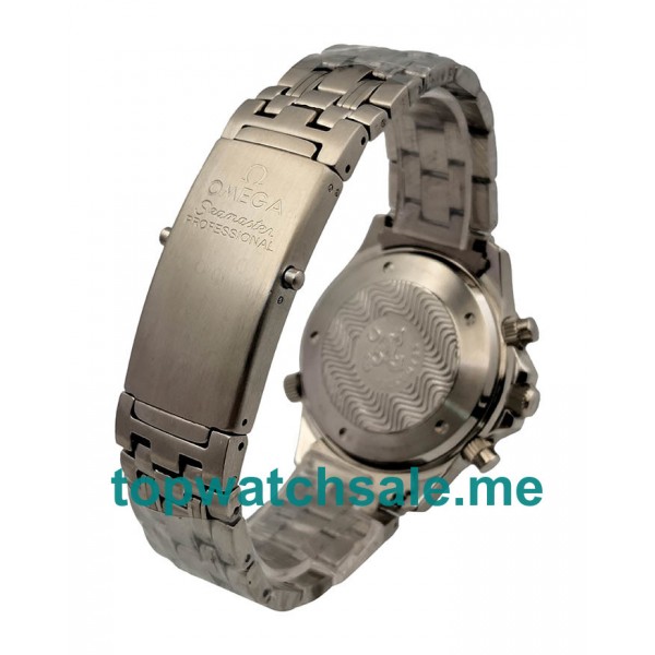 UK 41.5MM Black Dials Omega Seamaster Chrono Diver 213.30.42.40.01.001 Replica Watches