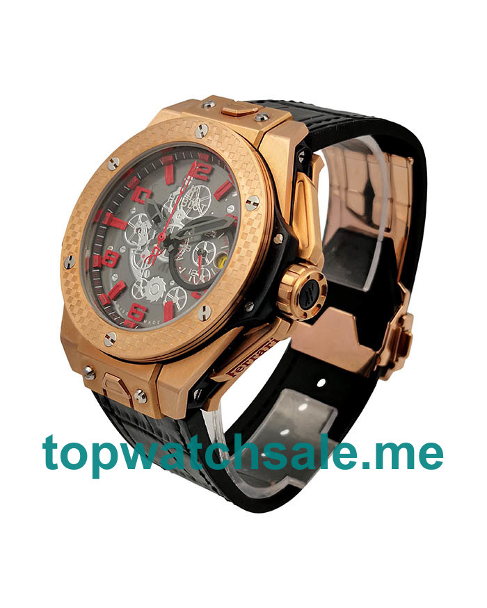 UK 48MM Rose Gold Replica Hublot Big Bang 411.OX.1180.LR.WPT15 Watches