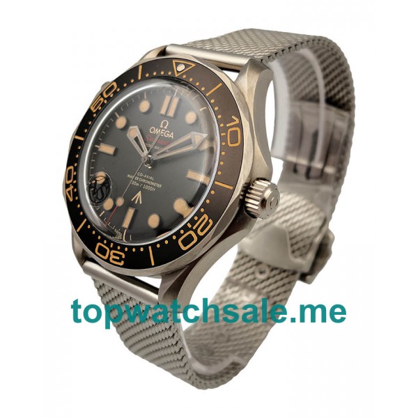 UK 42MM Titanium Omega Seamaster 300M 210.92.42.20.01.001 Replica Watches