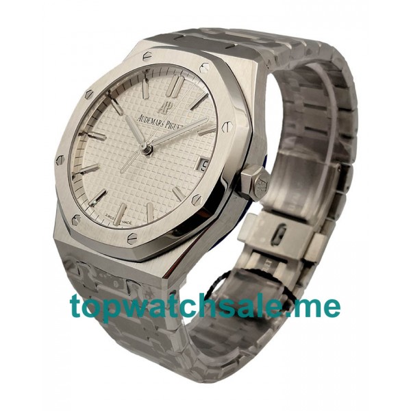 UK 41MM Replica Audemars Piguet Royal Oak 15500ST.OO.1220ST.04 White Dials Watches