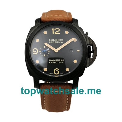 UK 43MM Black Dials Panerai Luminor Marina PAM00164 Replica Watches