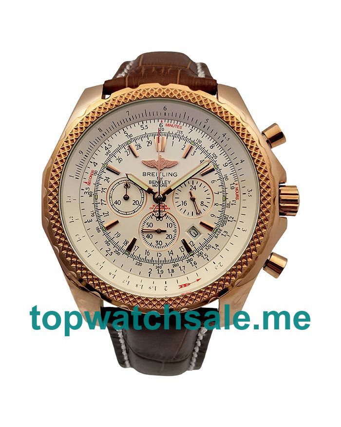 UK 47MM Rose Gold Replica Breitling Bentley Motors A25362 Watches