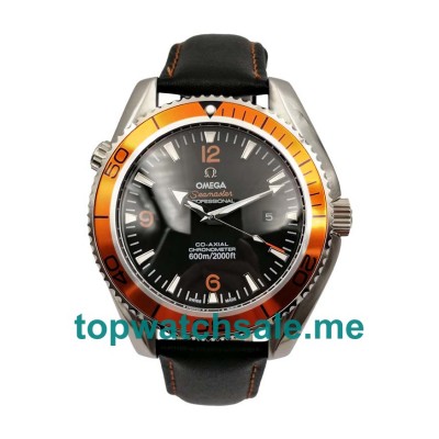 UK 43.5MM Black Dials Omega Seamaster Planet Ocean 232.30.46.21.01.002 Replica Watches