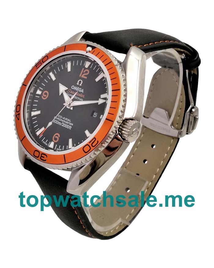 UK 43.5MM Black Dials Omega Seamaster Planet Ocean 232.30.46.21.01.002 Replica Watches