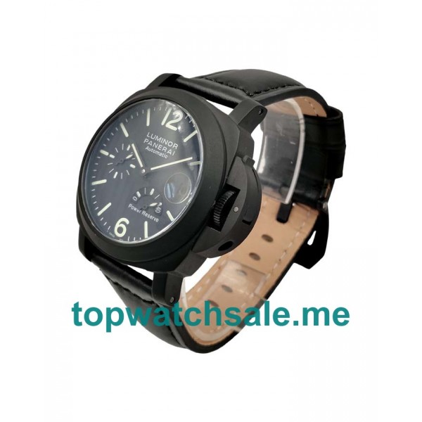 UK 44MM Black Steel Panerai Luminor PAM00090 Replica Watches